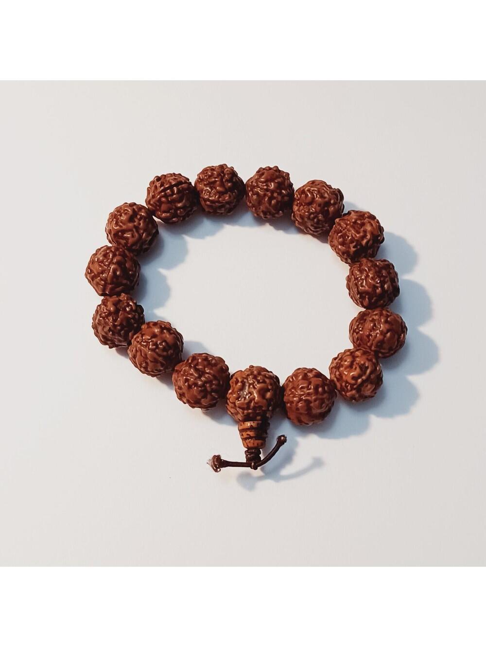 Rudraksha Tibetan Meditation Bodhi Prayer Bead Bracelet